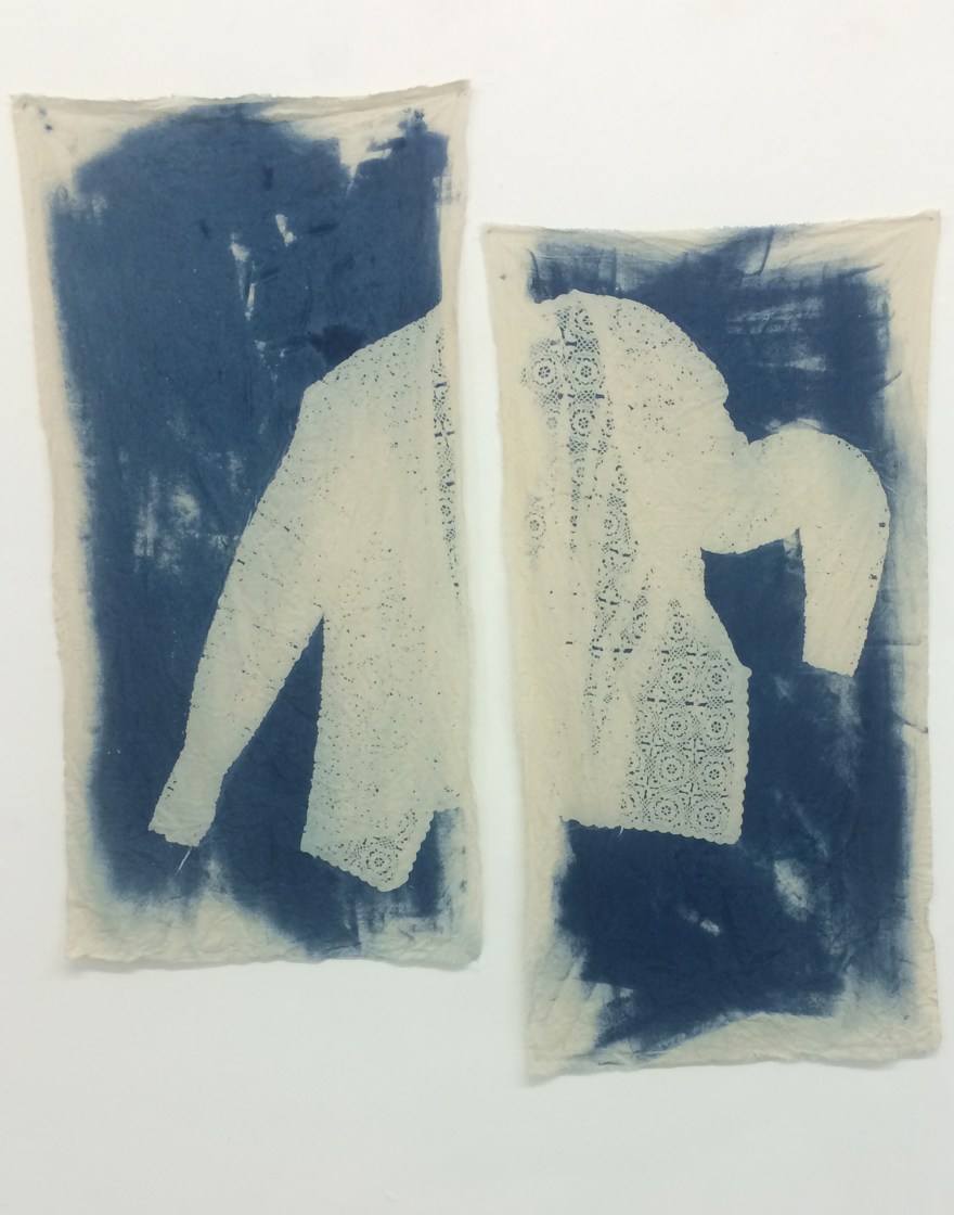 We picked blackberries in her garden, 2016